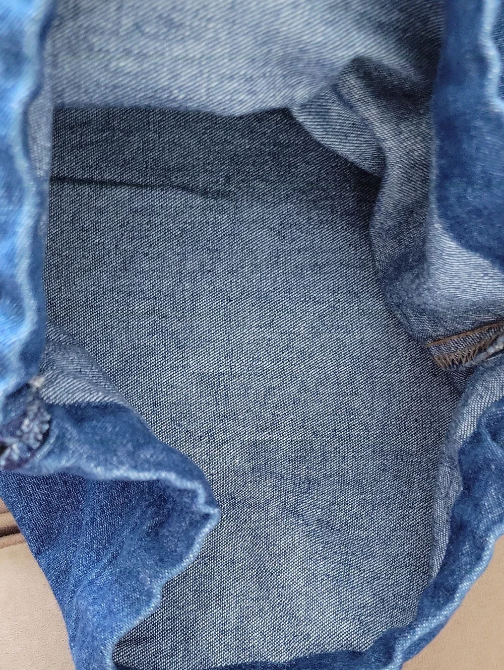 Marithé Francois Girbaud Vintage 90's Denim Sack Backpack 14